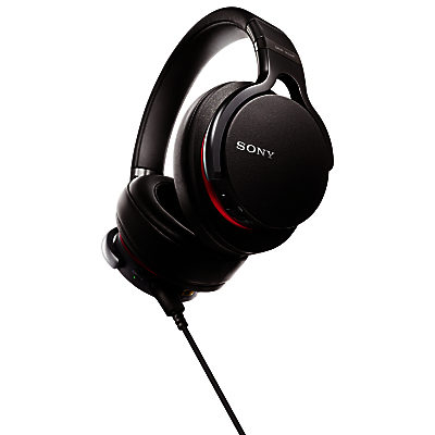 Sony MDR-1ADAC Full Size Headphones with Built-In USB DAC Amplifier, Black
